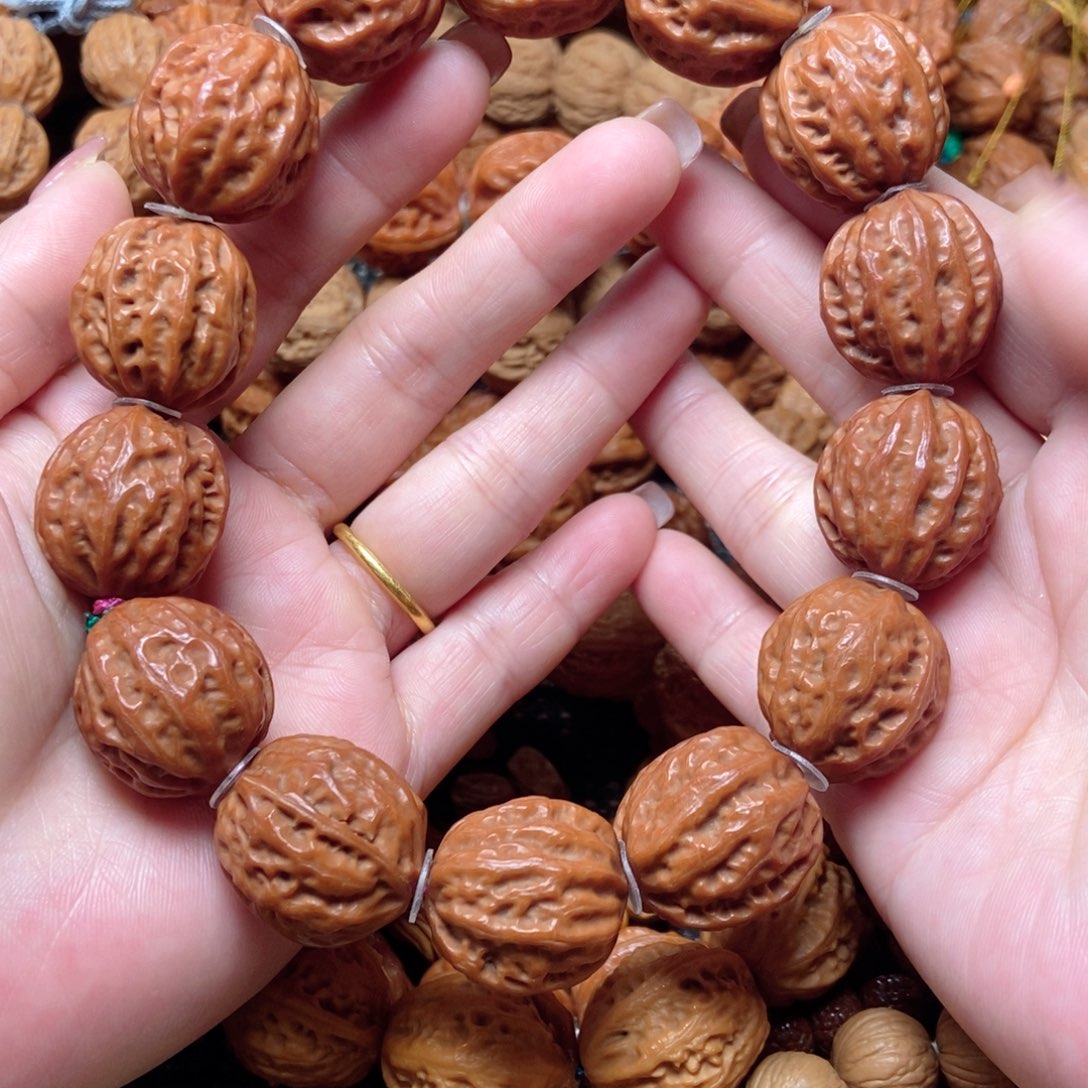 文玩核桃手串西瓜纹手串