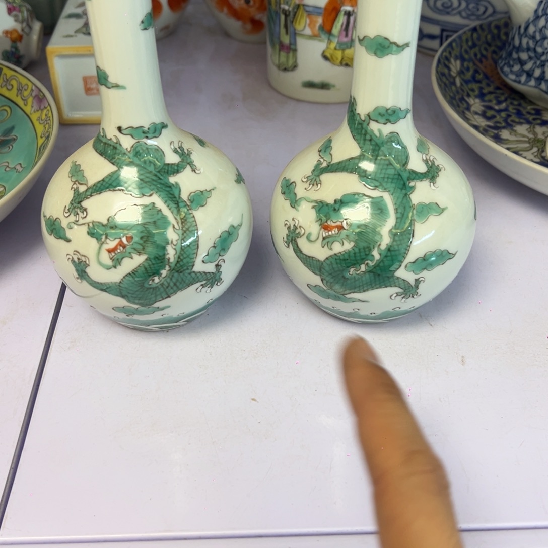 健***，瓷片瓷器摆件清货清