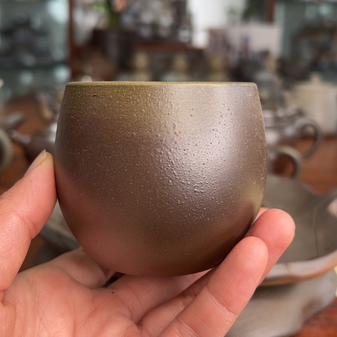 贵台龙窑柴烧茶壶A37
