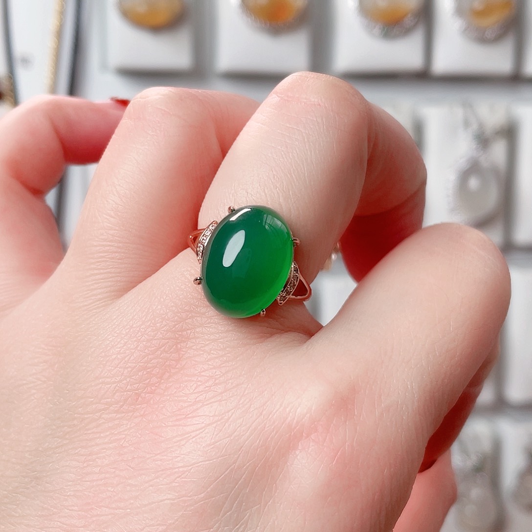 玛瑙/玉髓吊坠(赠链)未镶嵌