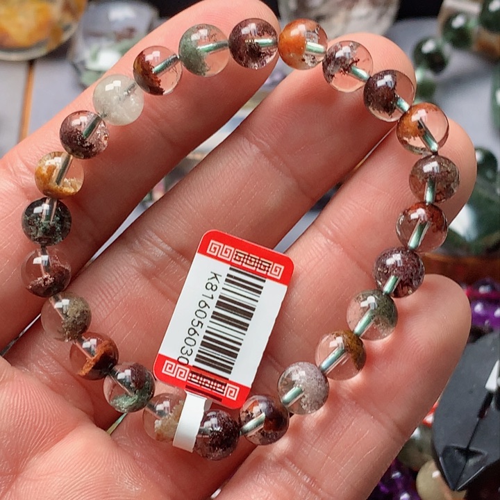 水晶手串未镶嵌天然