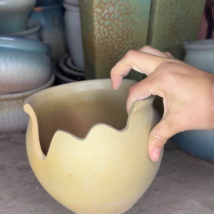 瑕疵花盆处理啦口15高15