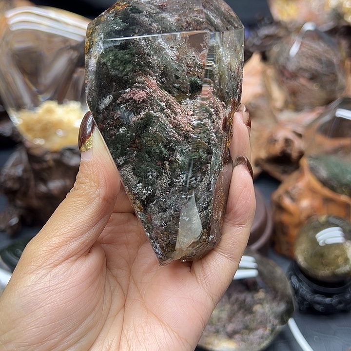 噗***佟水晶珠宝半成品未镶嵌