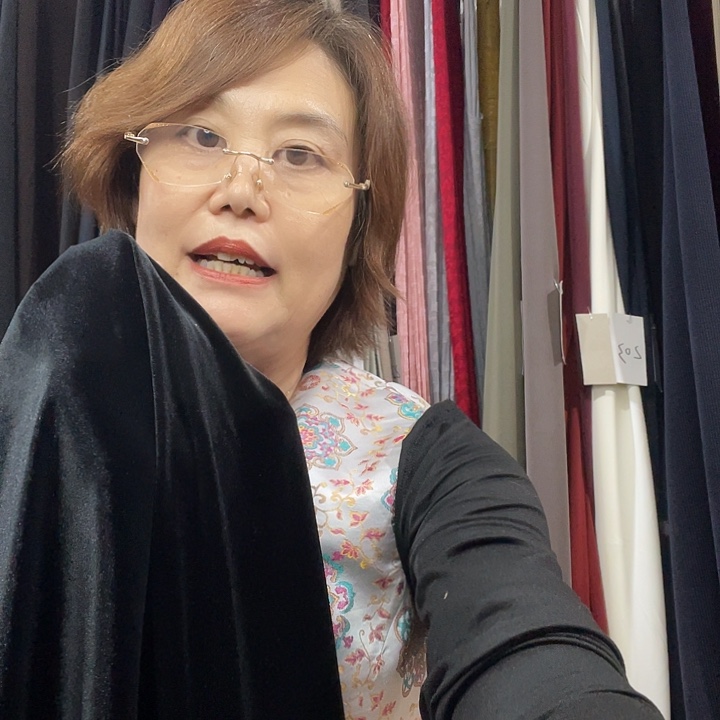 黑色韩国绒1.2米面料面料