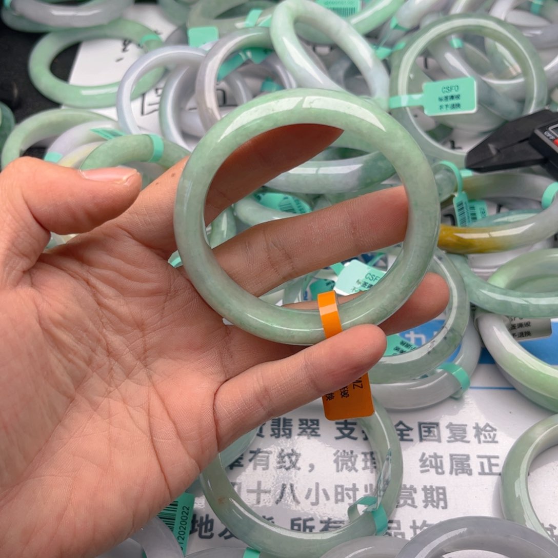 未镶嵌手镯翡翠5859。116