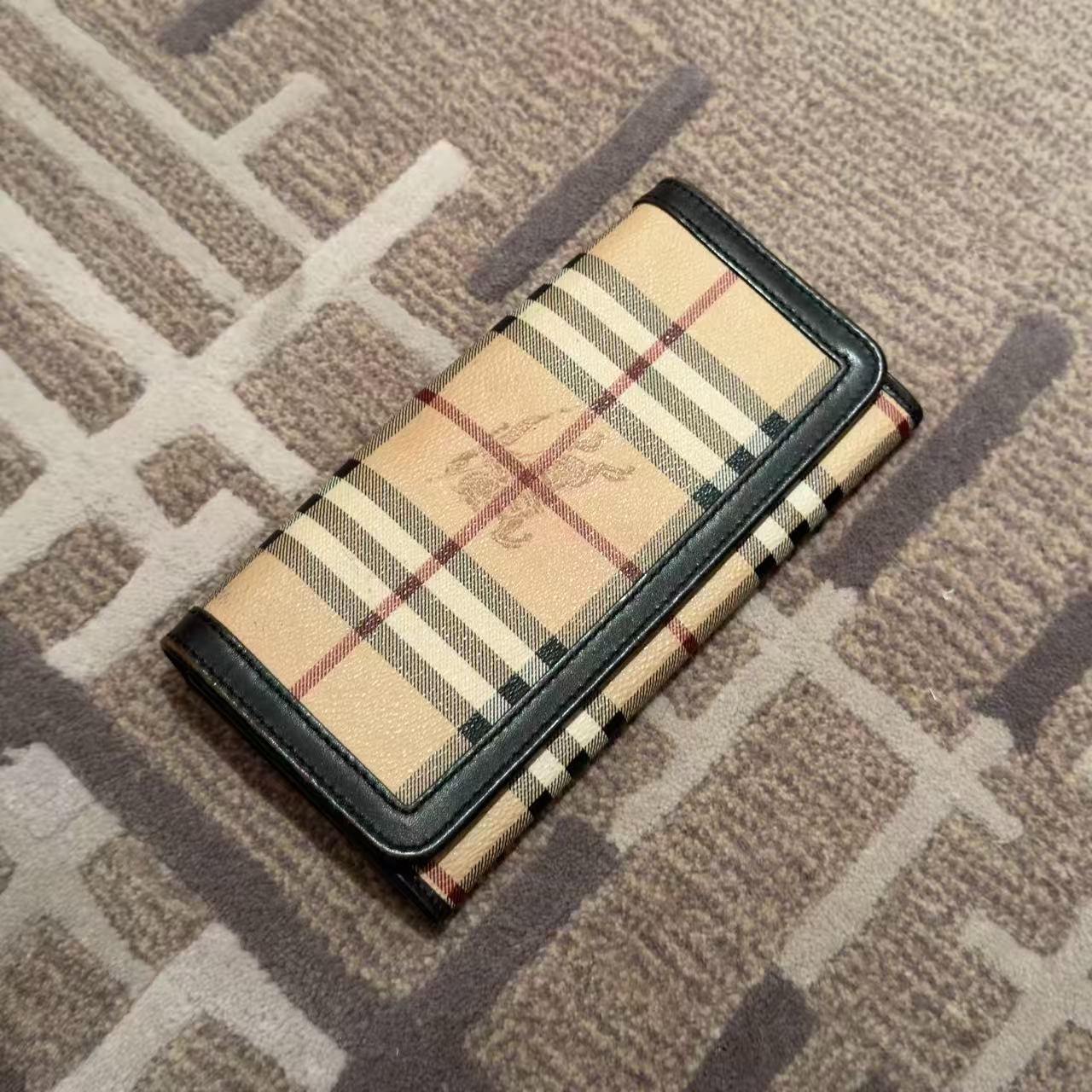 95新 BURBERRY/博柏利 乱乱子中古/女士/钱包/18882026