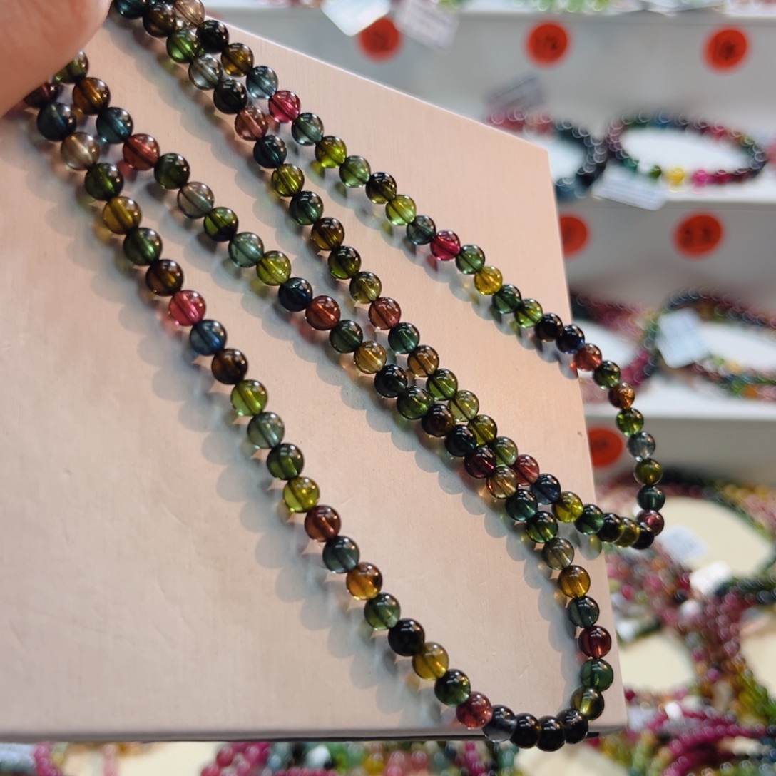 未镶嵌碧玺手链碧玺