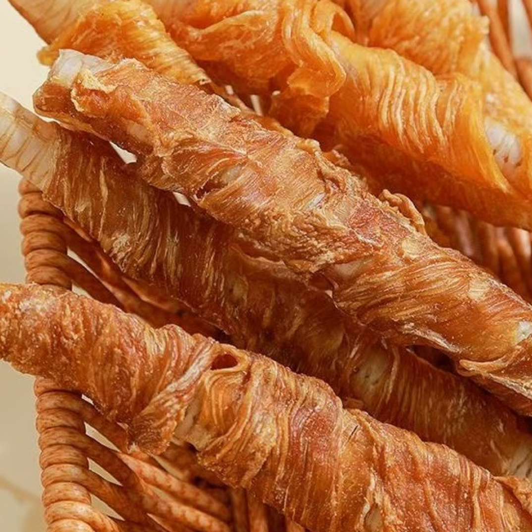 狗狗零食【鸡鸭肉鹅喉管】宠物烘干磨牙训练补充肉干5+7宠物零食