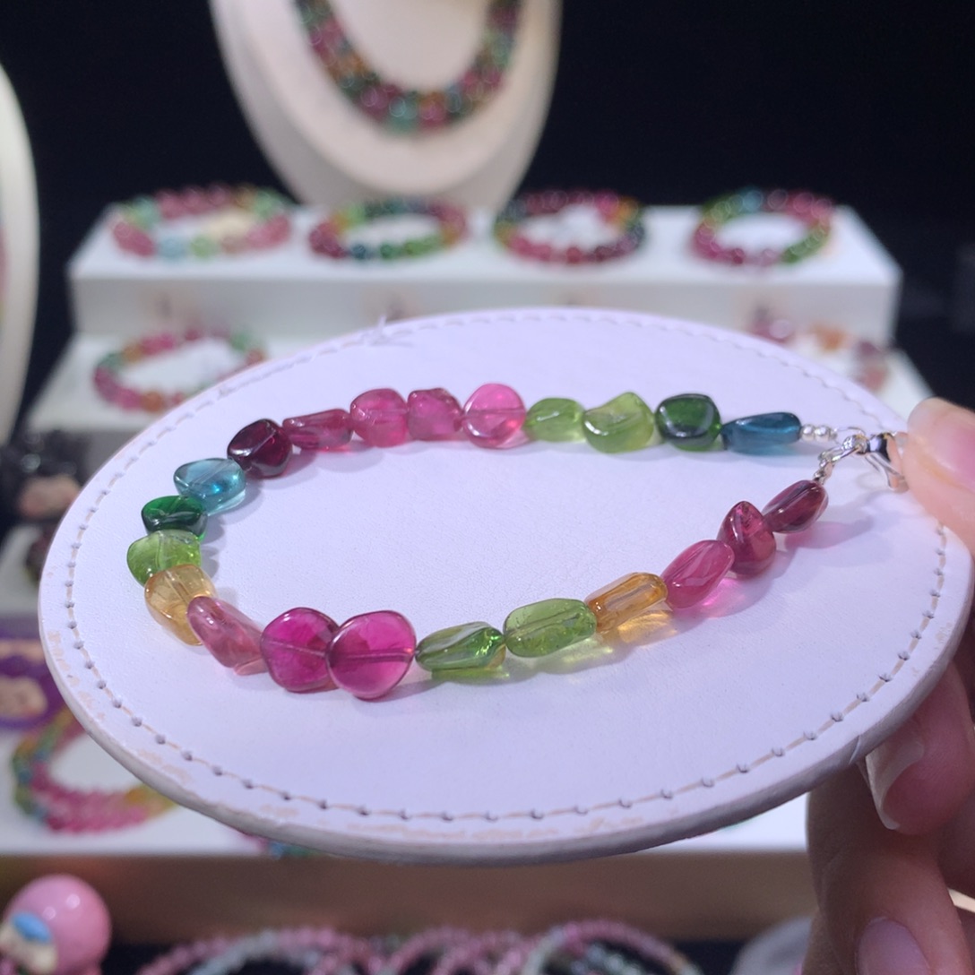 手链合金碧玺碧玺