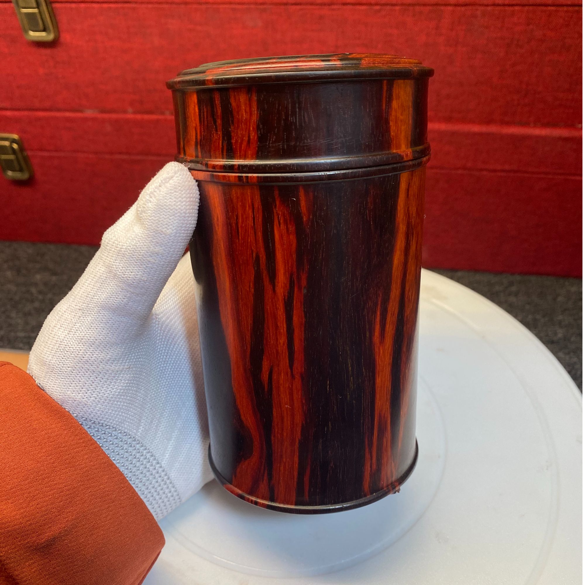 印度小叶紫檀茶叶罐