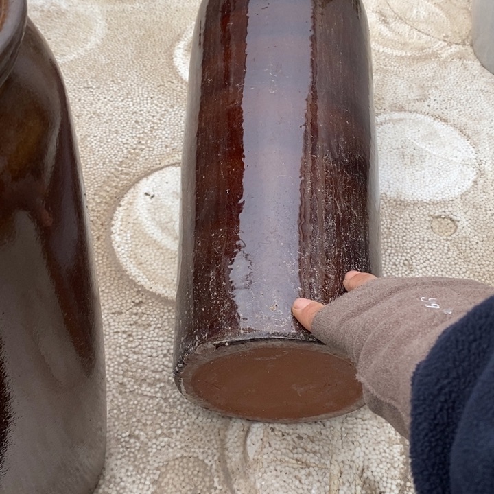 紫砂花盆无孔瑕……