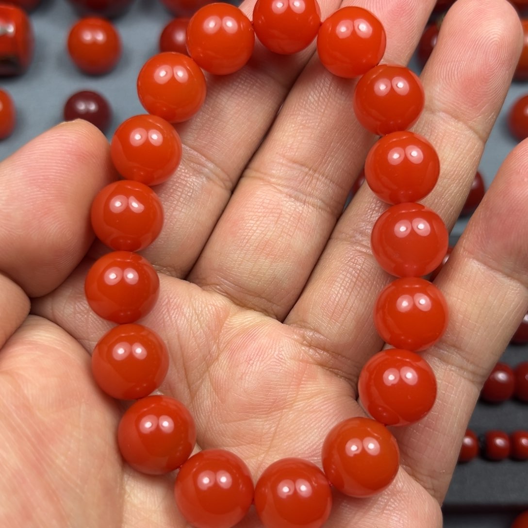 南红玛瑙珠宝奇石未镶嵌尺寸12+