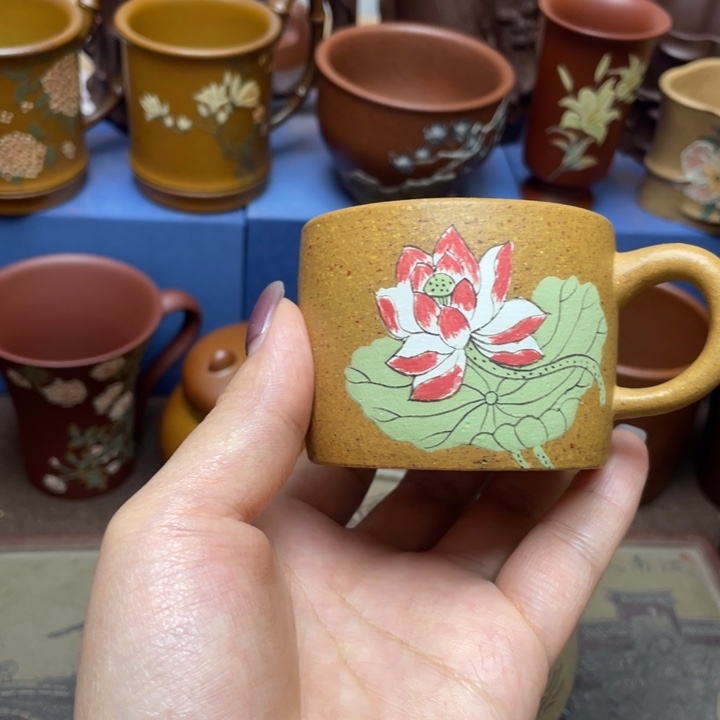 紫砂茶杯紫砂主人杯