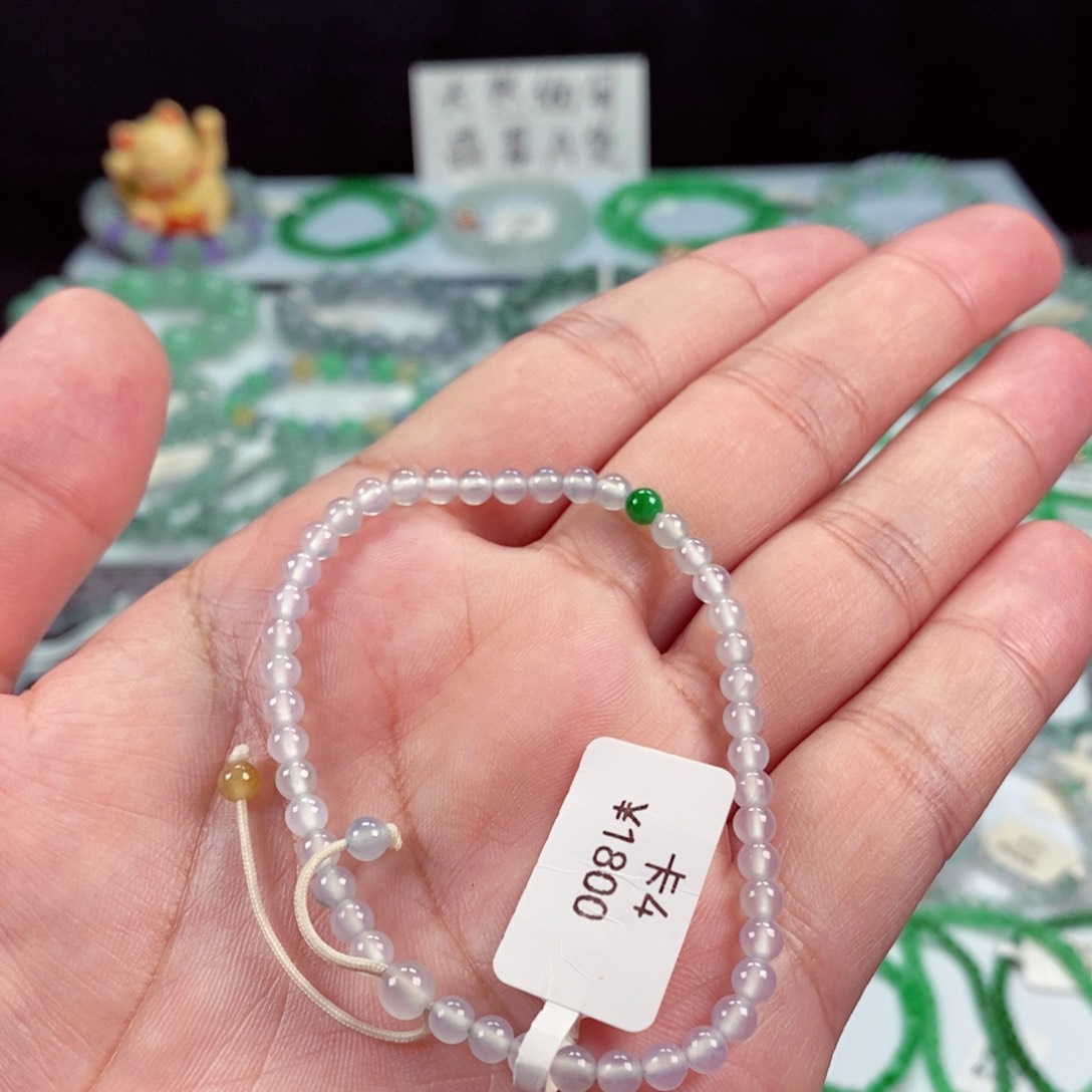 未镶嵌手链翡翠卡4