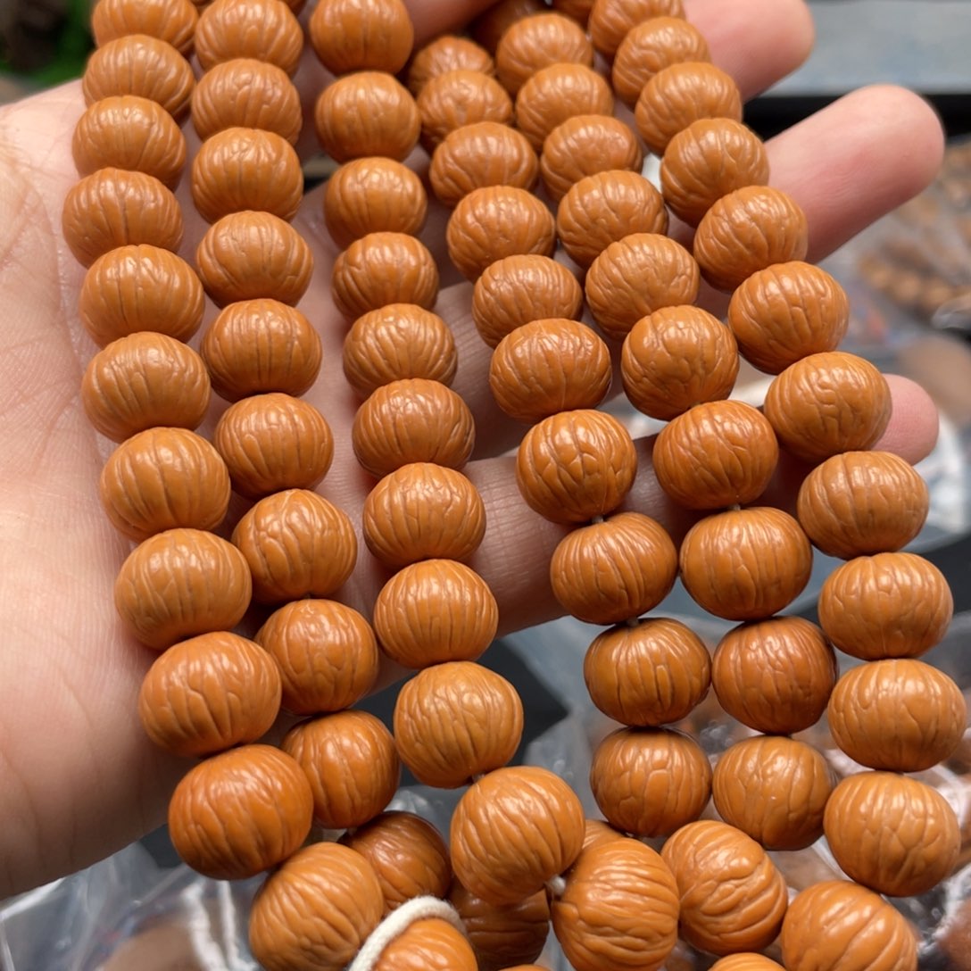 橄榄核吊坠猴头虎头