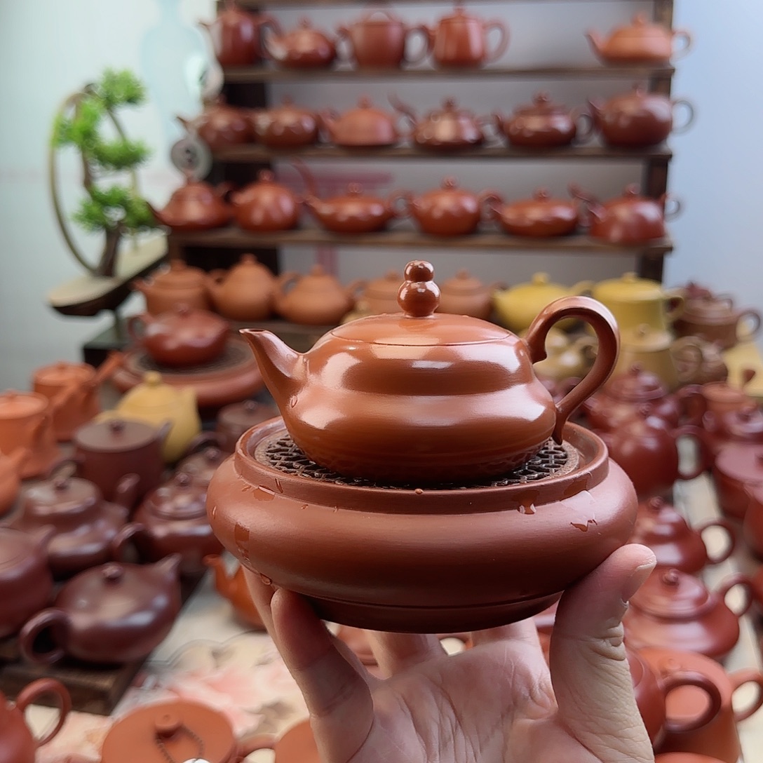 X***、朱泥壶茶具套装家用茶具