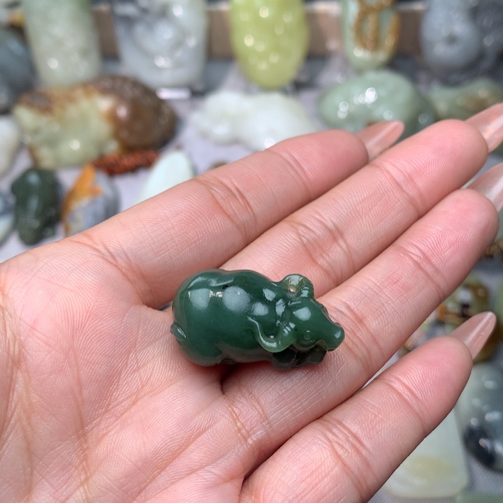 和田玉挂件未镶嵌