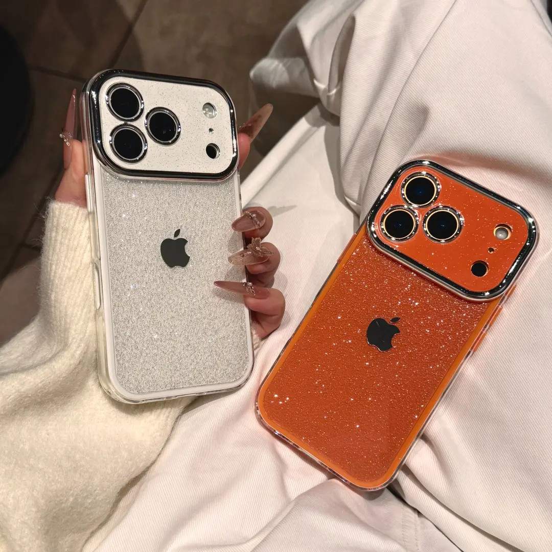 新款高颜值细闪秒变17适用iPhone17手机壳苹果16promax高级15女14