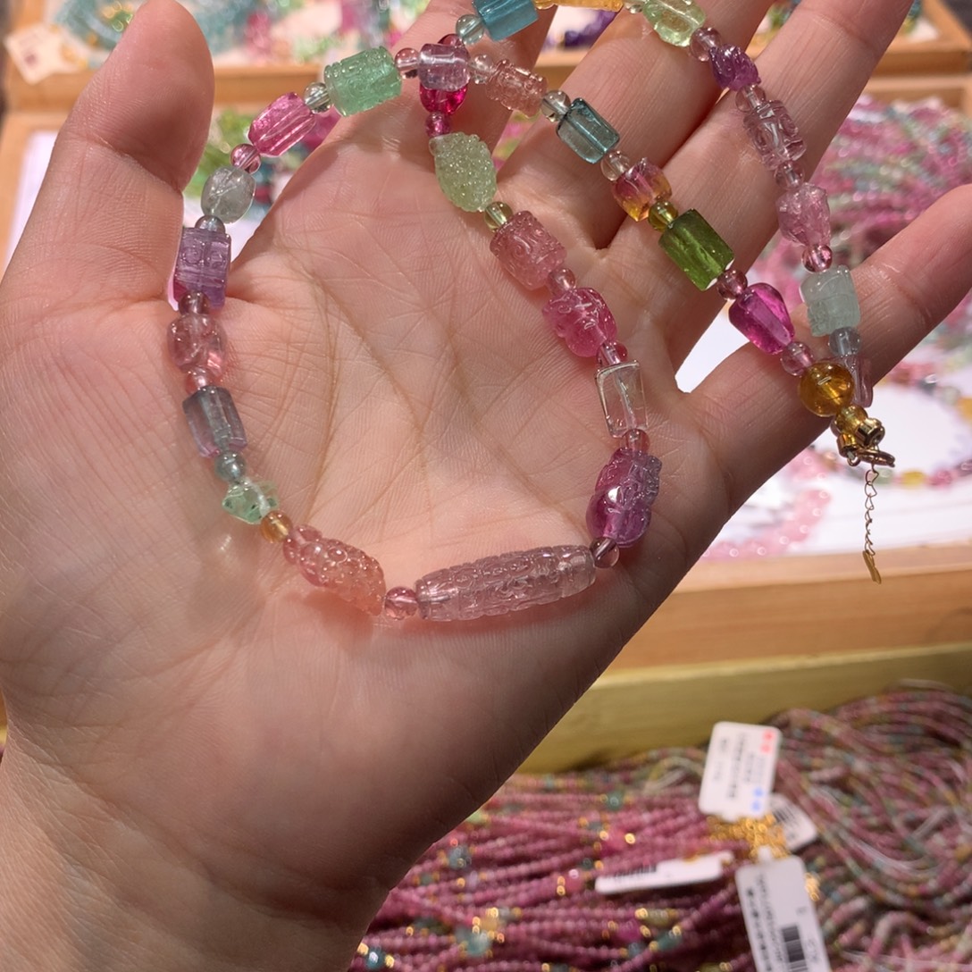 手串未镶嵌碧玺项链