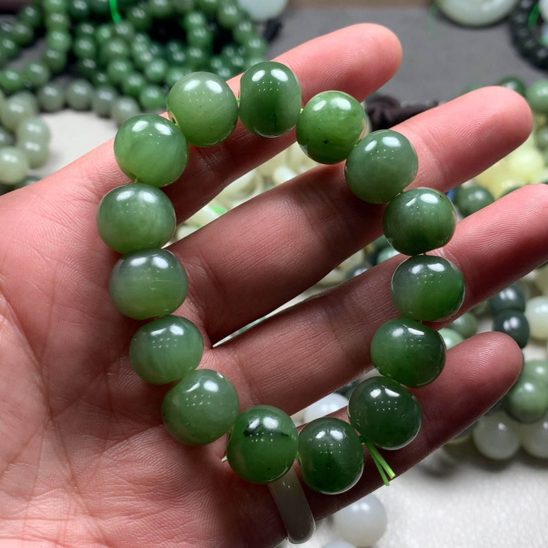 和田玉手链未镶嵌