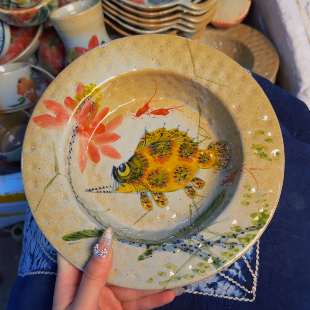 瓷片景德镇陶瓷手工手绘陶瓷