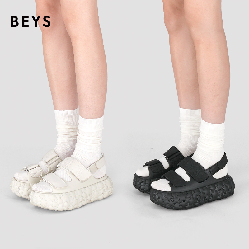 【乃万同款】BEYS星星凉鞋增高轻便女鞋凉鞋女款2025新款爆款外穿