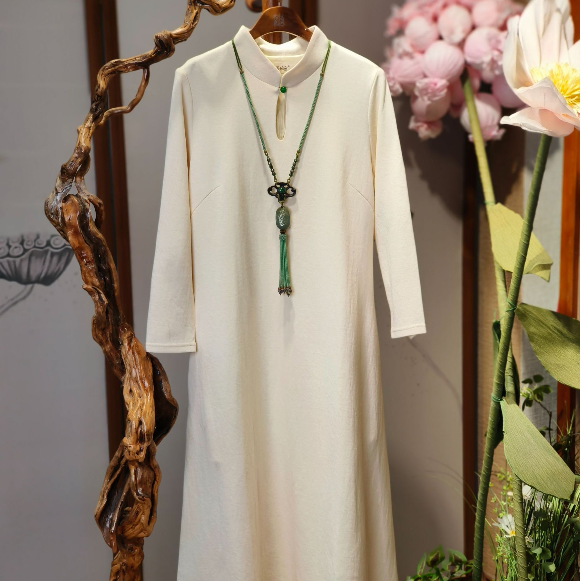 净居衣舍 原创设计禅意长裙AH049-1