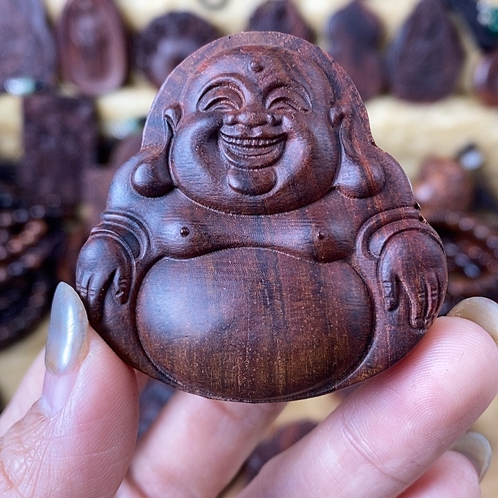 王***来吊坠黄花梨/降香黄檀