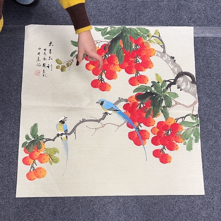 国画纯手绘国画作品大放漏