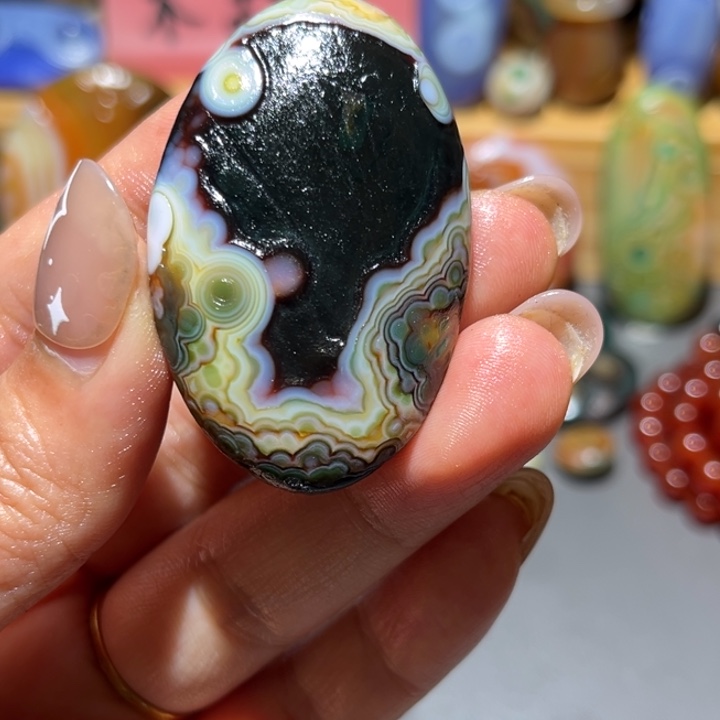 玛瑙/玉髓未镶嵌颈饰