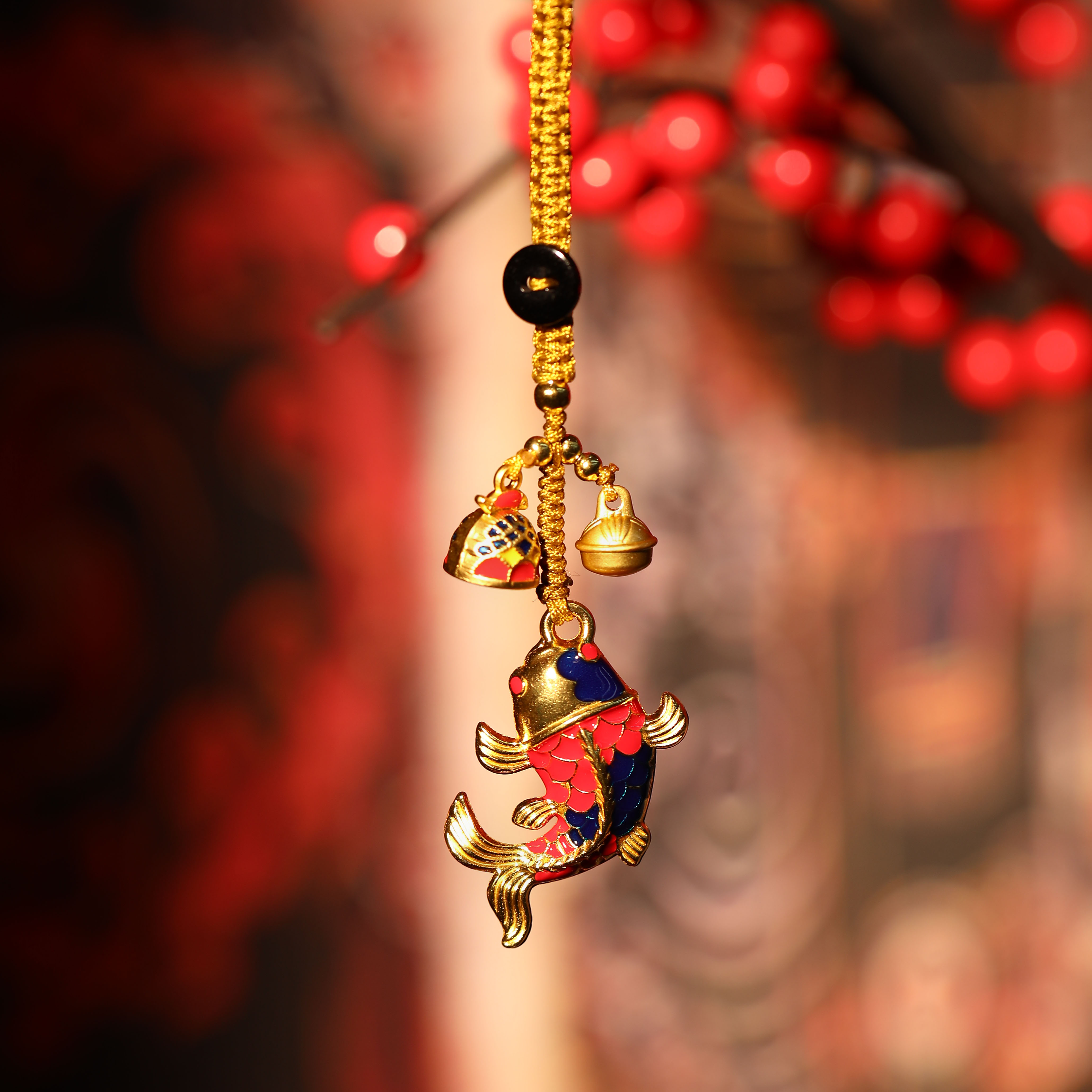 合金吊坠 福利品 锦鲤钥匙扣