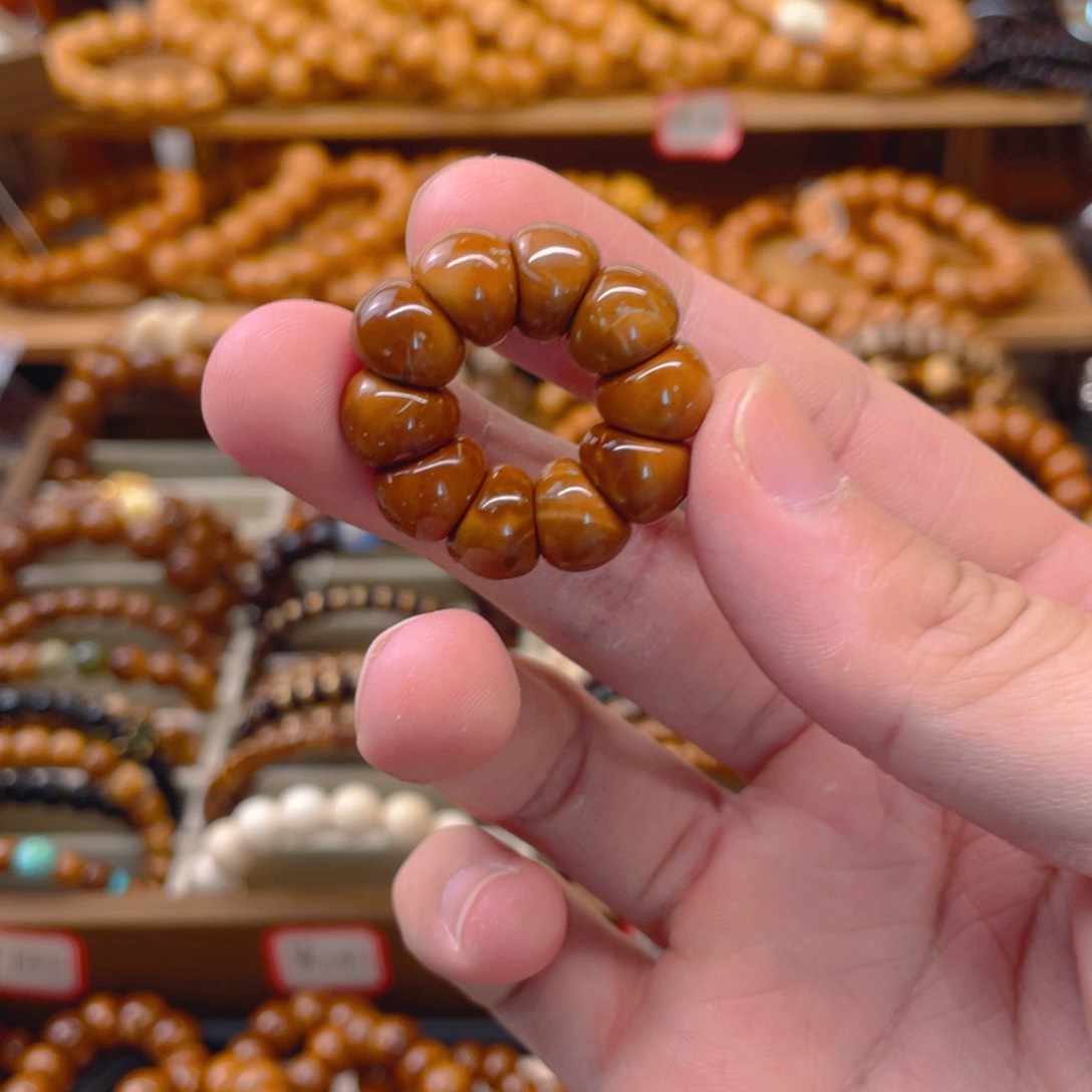 库克手串库克蒜瓣手捻戒指