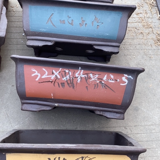 紫砂花盆100-4。32-24-12.5