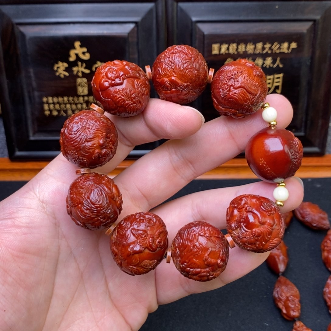 九***七吊坠橄榄核LCH回血童子戏弥勒2.7