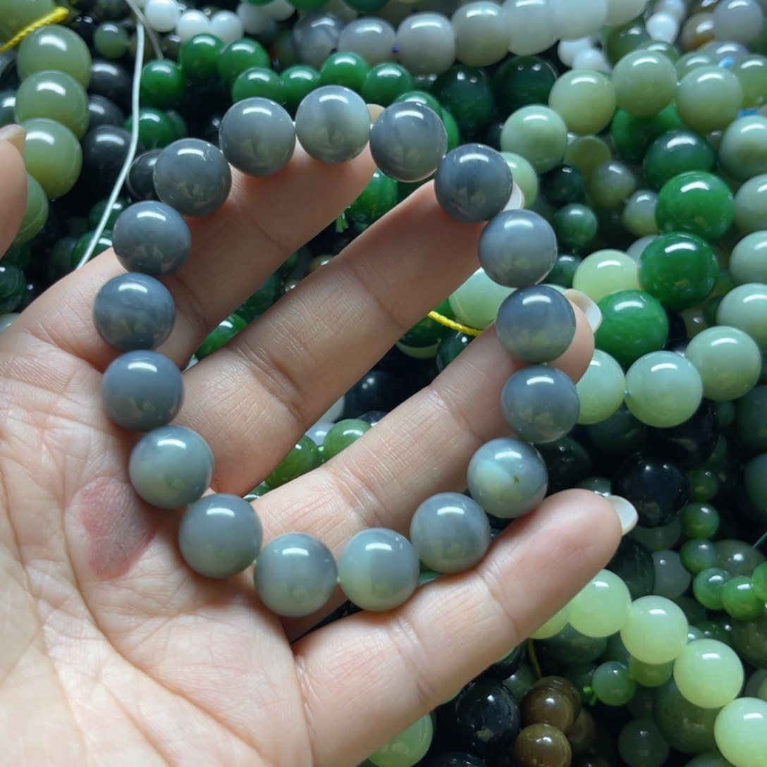 和田玉手链未镶嵌