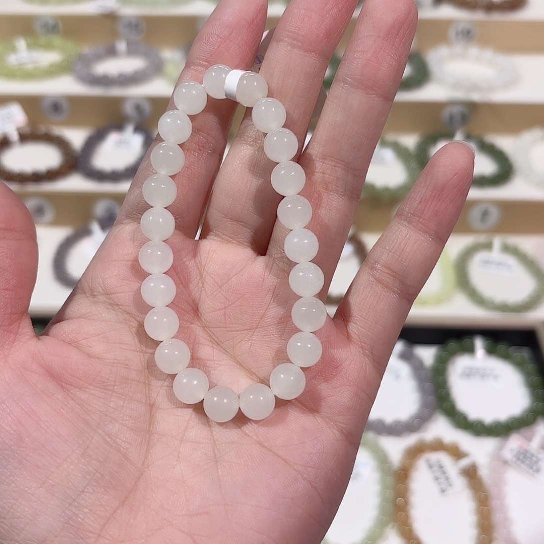 和田玉手链未镶嵌a