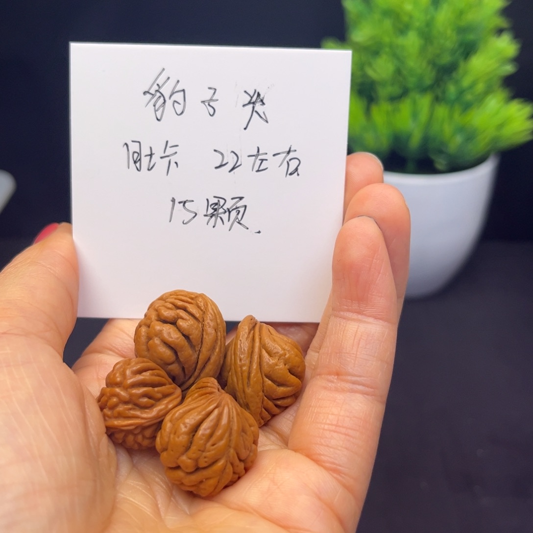 桃核手串豹子头22尺寸