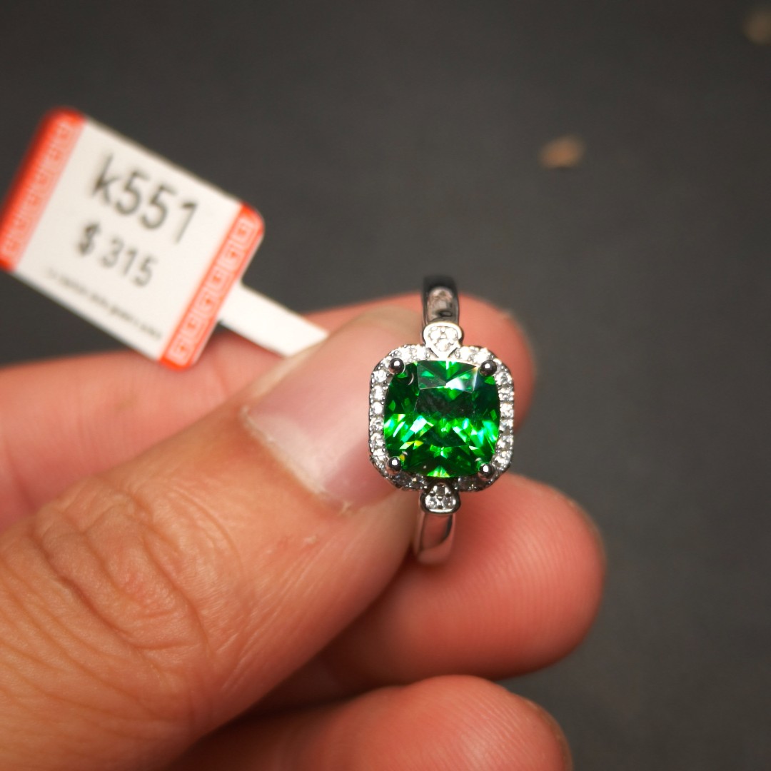 阿鲁沙-典藏轻奢培育-合金培育腰佩戒指耳饰K551