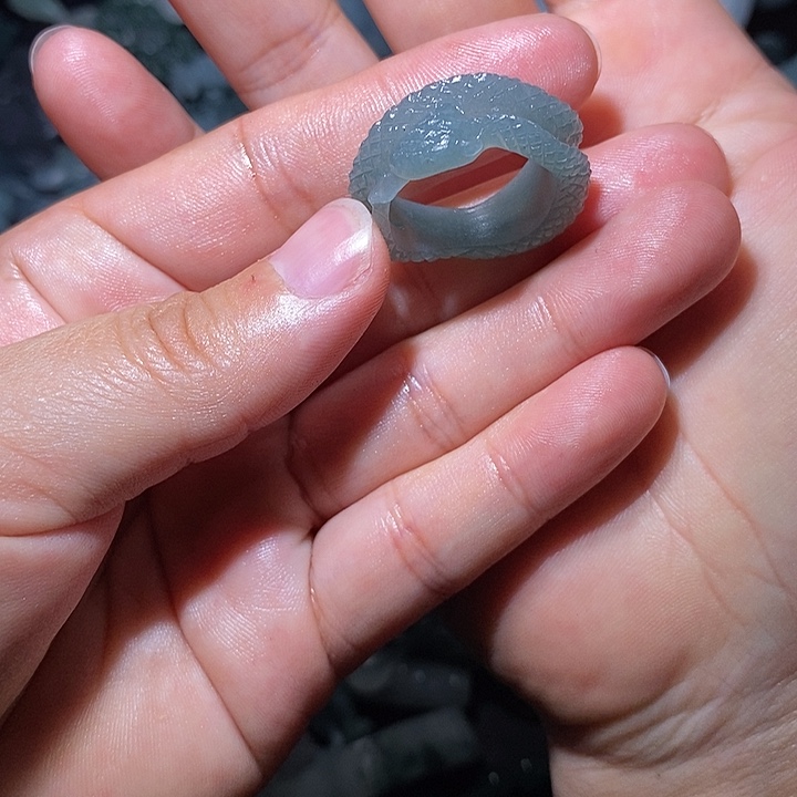 定制翡翠未镶嵌毛