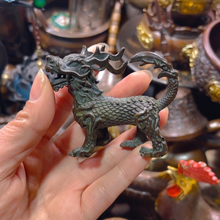 铜器摆件收收藏藏