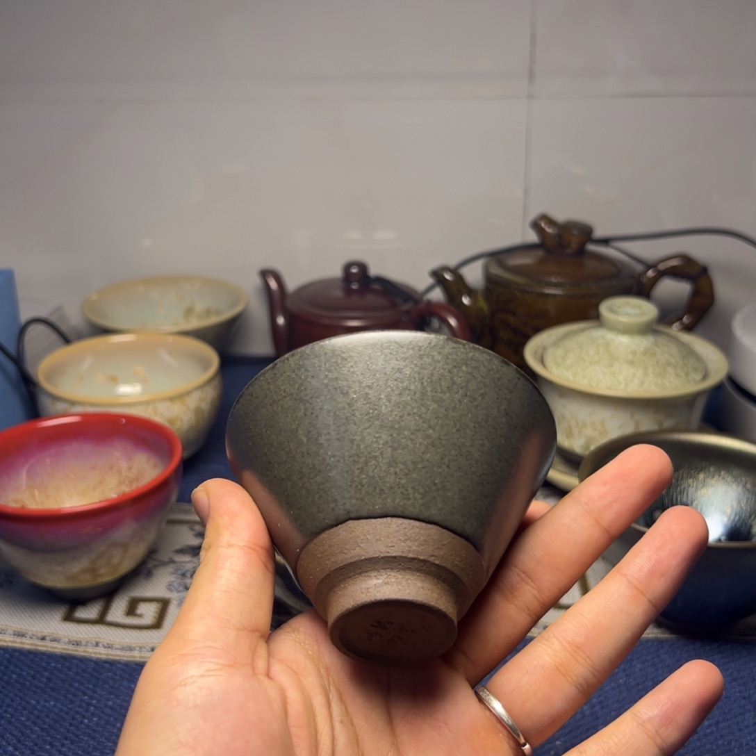 建阳建盏喝茶主人杯