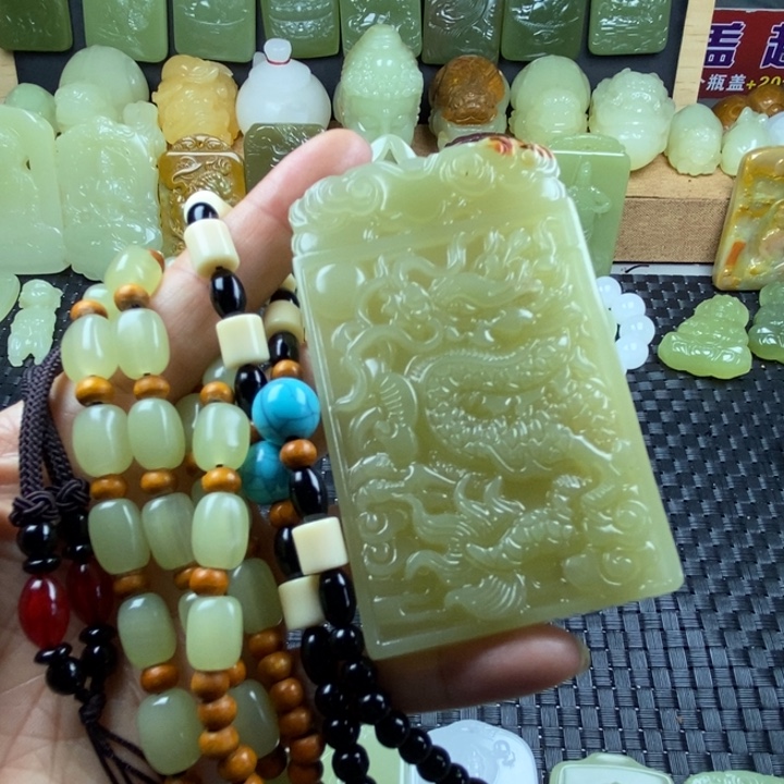 昆仑料双面大龙牌