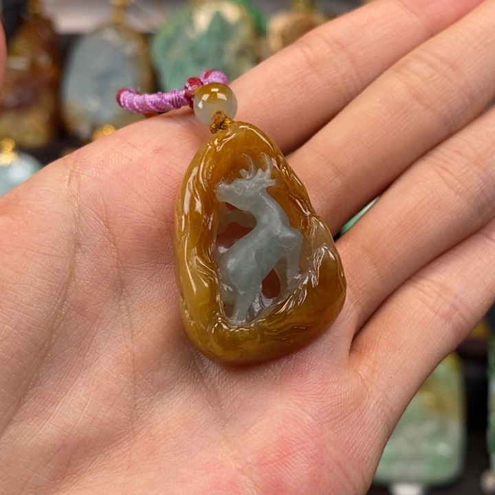 未镶嵌挂件翡翠缅甸天然翡翠A货