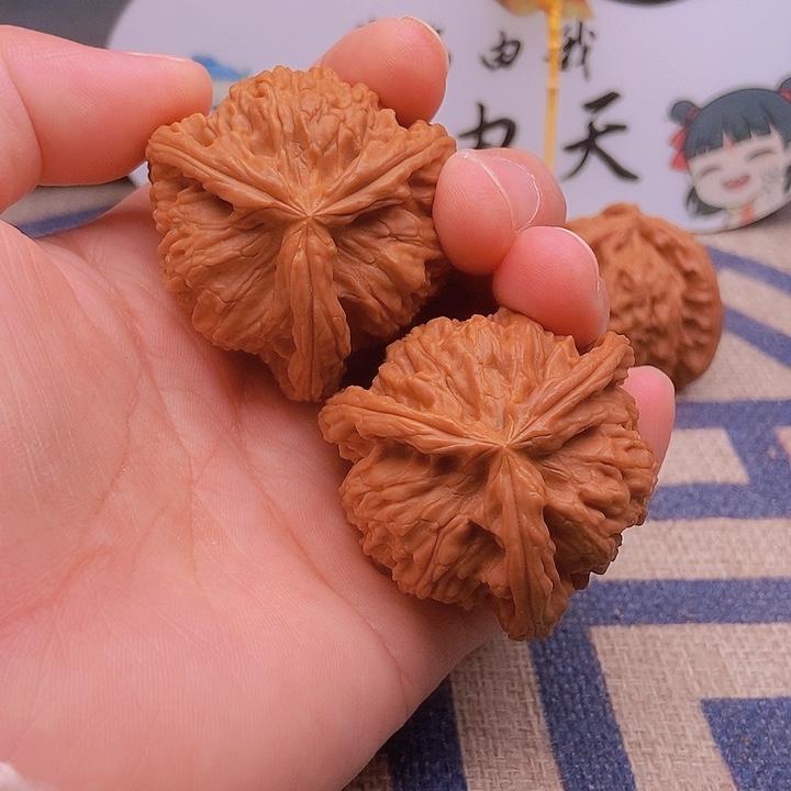 吊坠文玩核桃1**5三棱