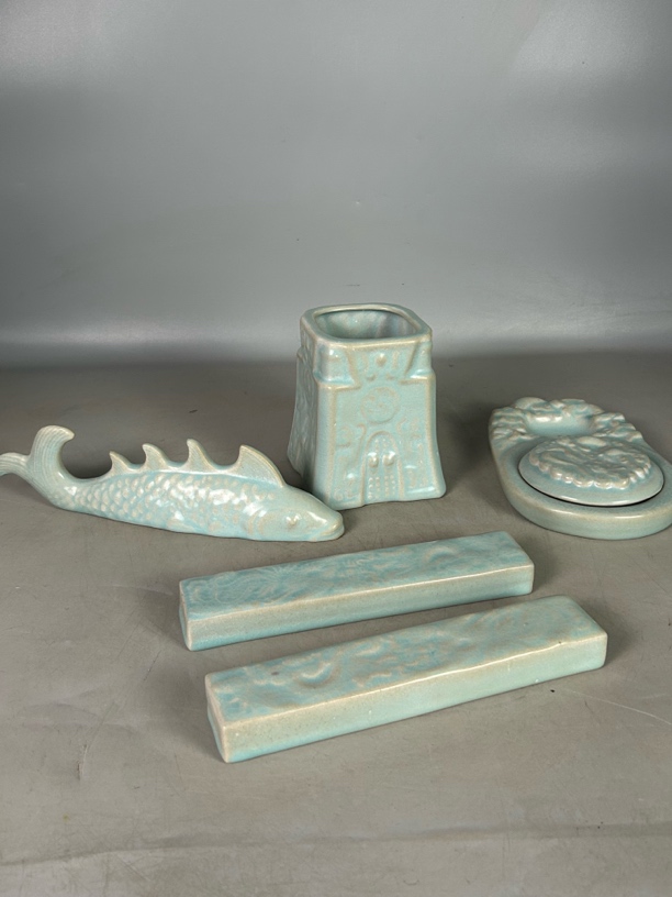 精品 高货 汝窑文房四宝