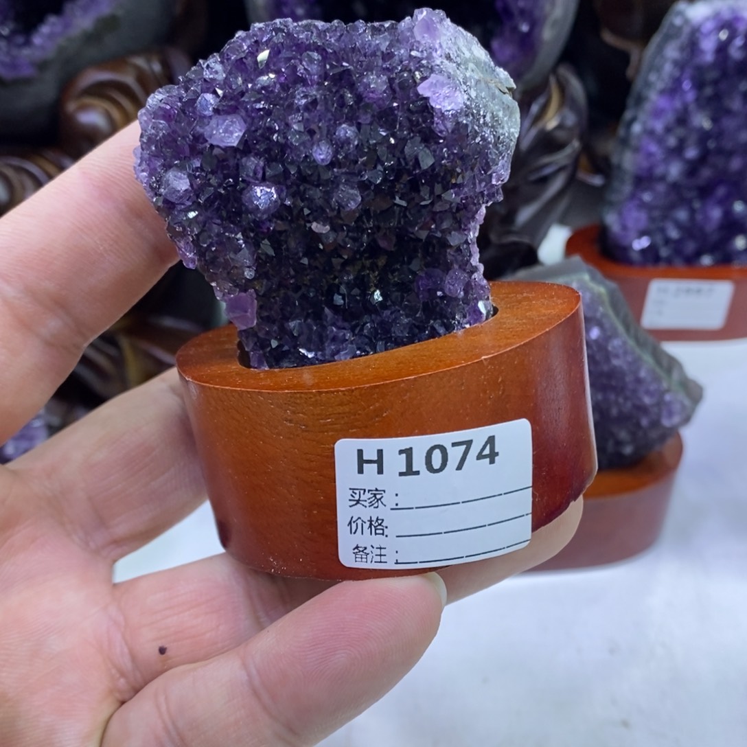 紫晶紫水晶1074未镶嵌