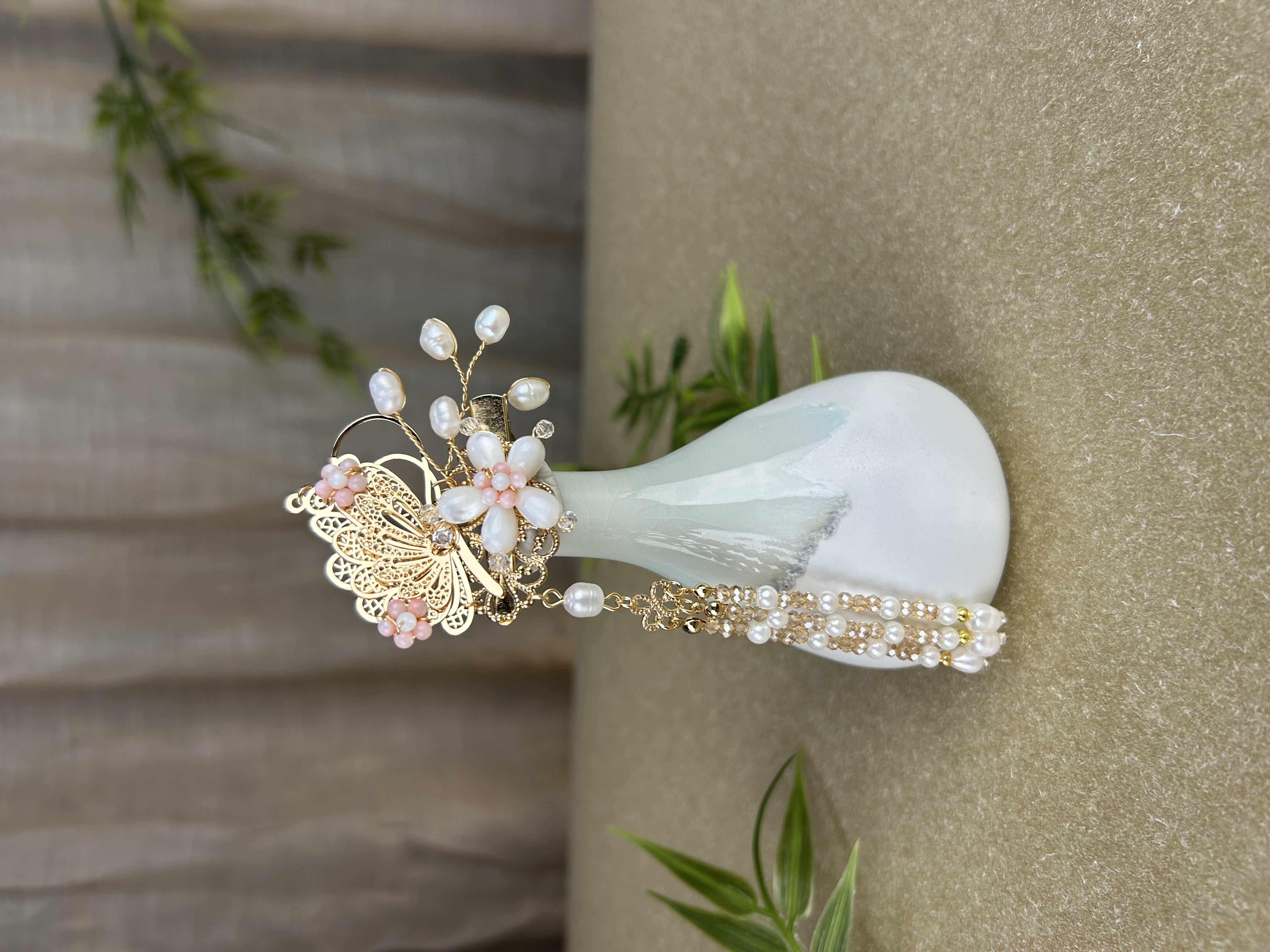 古悦倾城【知白】古风汉服发饰