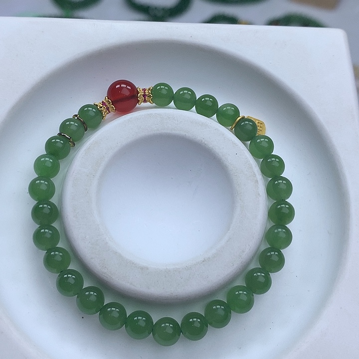 和田玉（碧玉）配饰未镶嵌