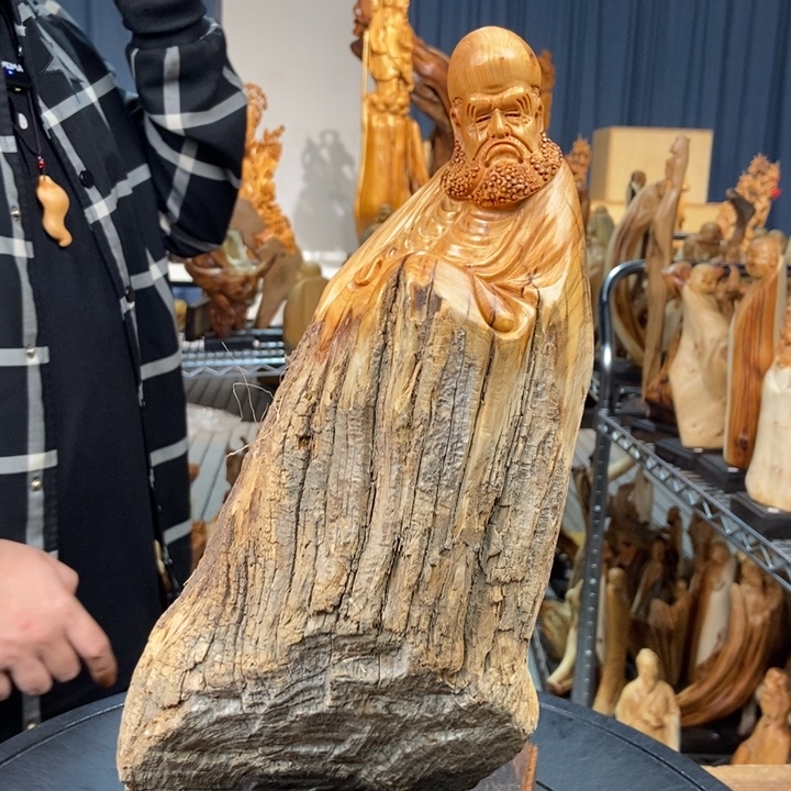 柏木（崖柏）随型摆件