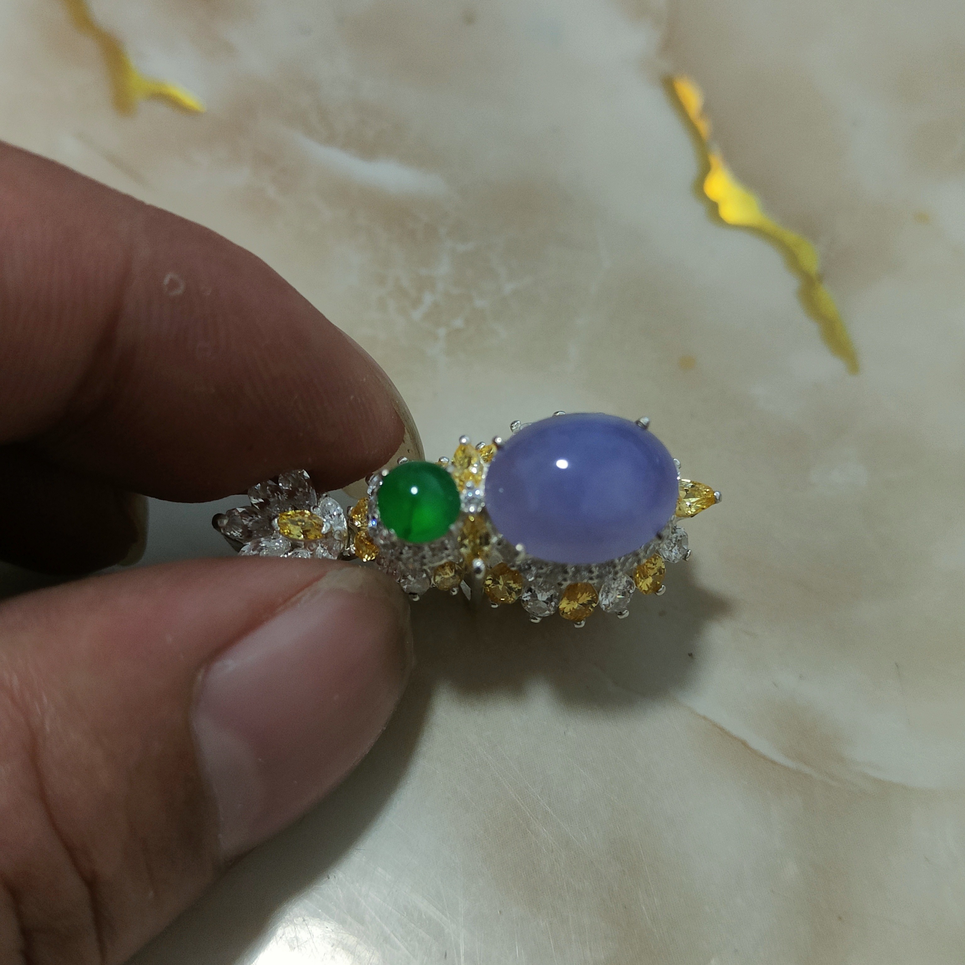 定制翡翠未镶嵌定制翡翠挂件1